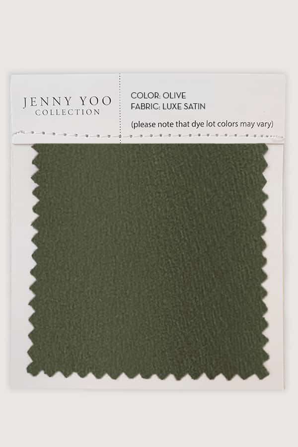 Luxe Satin Swatch Card by Jenny Yoo