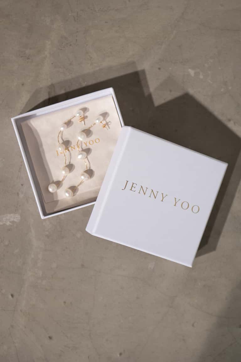 Hudson Multi Pearl Drop Earring by Jenny Yoo