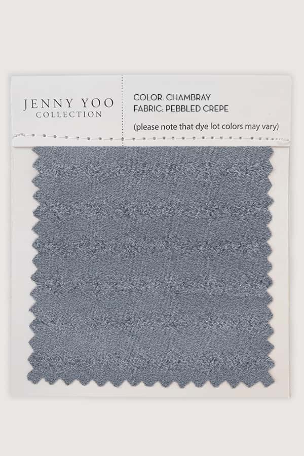 Pebbled Crepe Swatch Card by Jenny Yoo