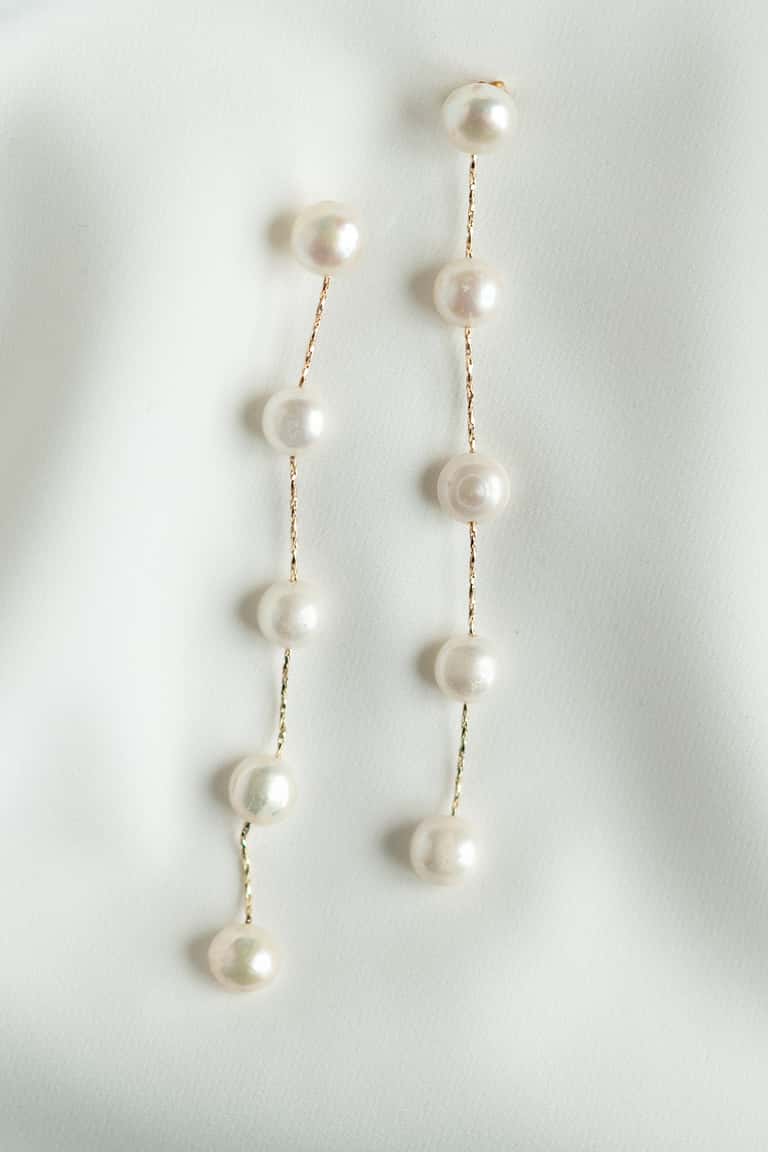 Hudson Multi Pearl Drop Earring by Jenny Yoo