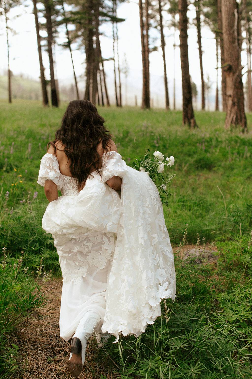 Jenny Yoo Anthropologie BHLDN Madeline Floral Ball Gown