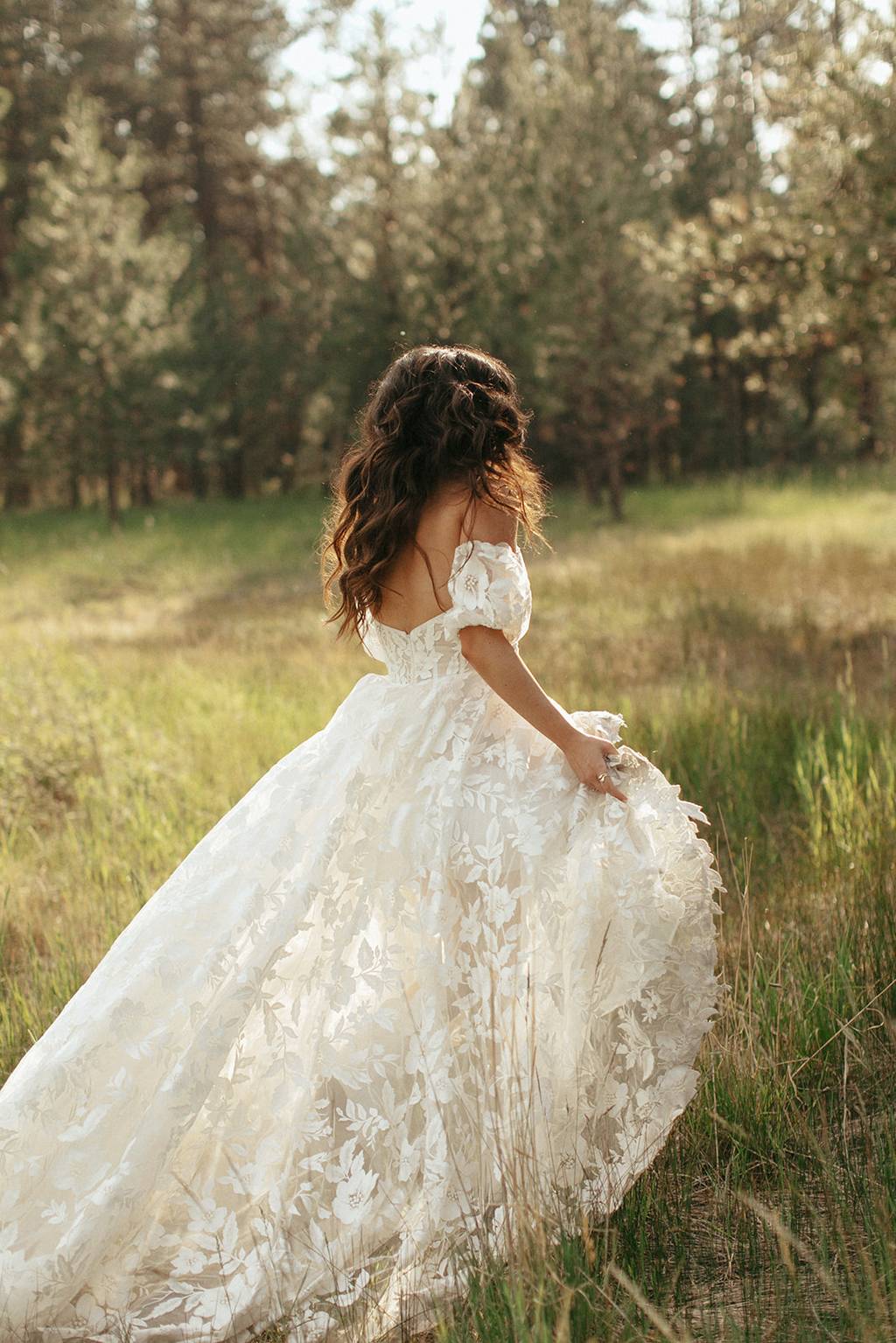 （ベストセラー）Anthropologie Jenny Yoo ウエディングドレス Jenny Yoo Anthropologie BHLDN Madeline Floral Ball Gown