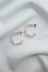 Monaco Pearl Hoop Earring by Jenny Yoo