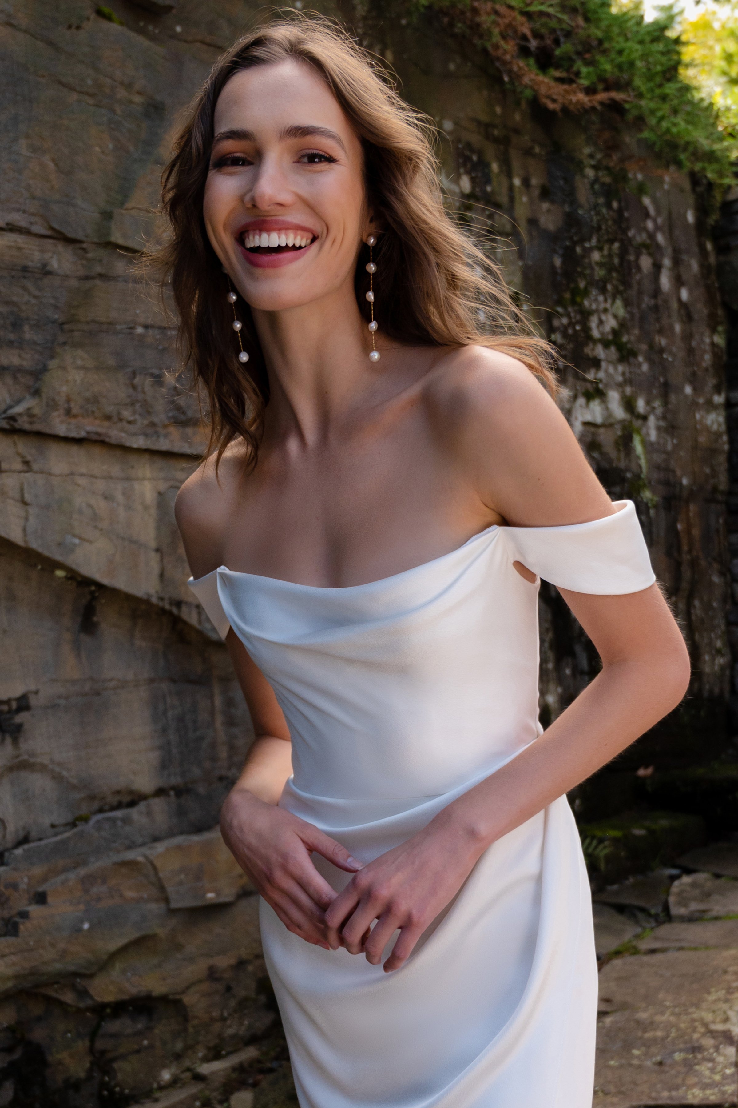 Hudson Multi Pearl Drop Earring by Jenny Yoo