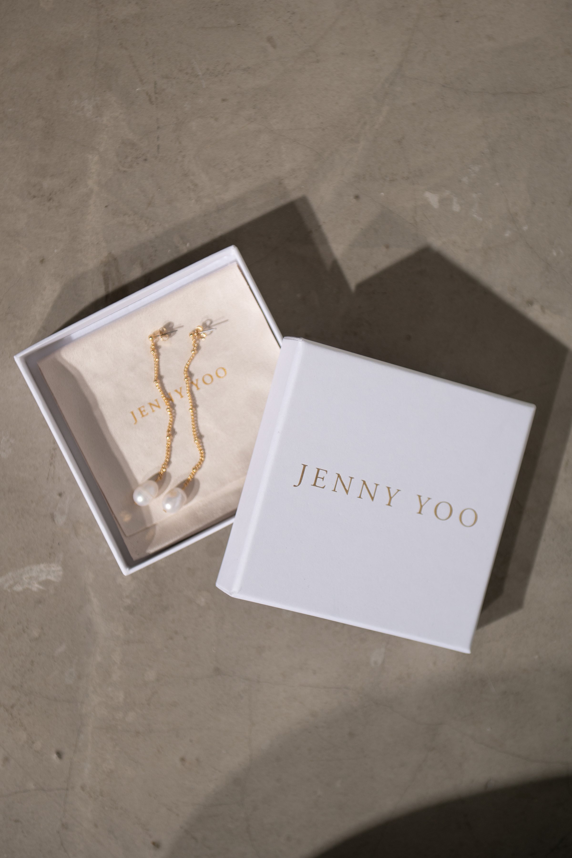 Hampton Pearl Drop Earring by Jenny Yoo