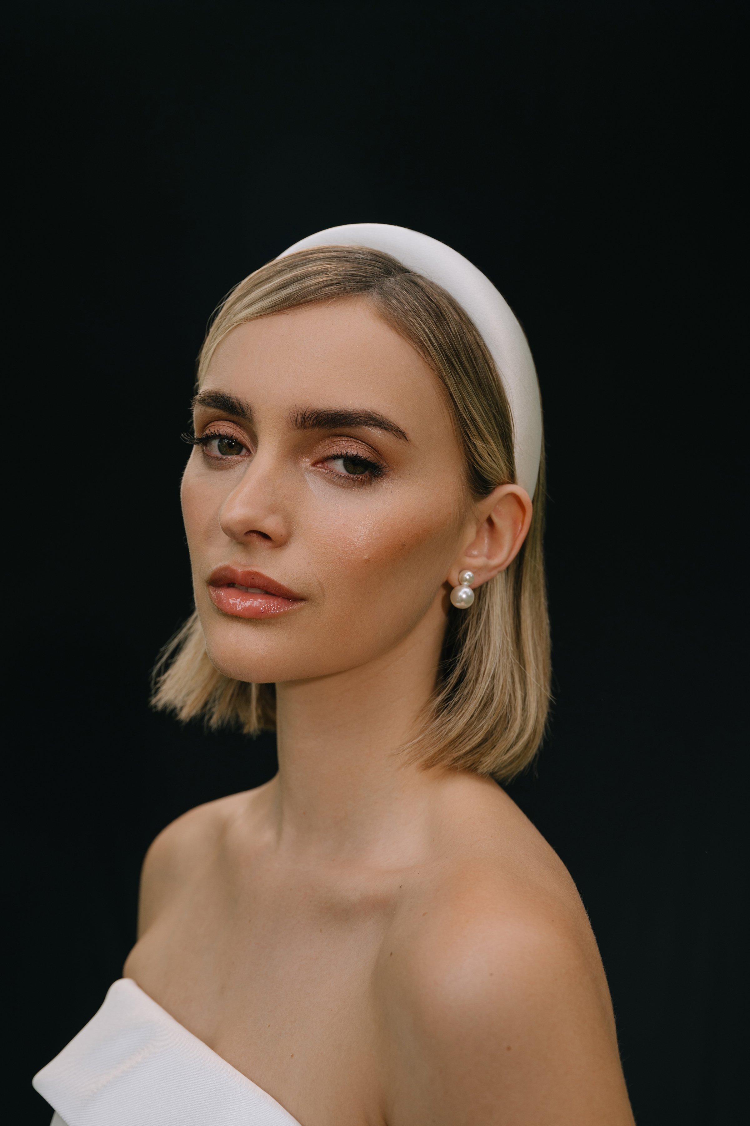 Tori Headband in Satin by Jenny Yoo